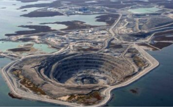 Rio Tintos Diavik mine Diamond production fell 22 percent