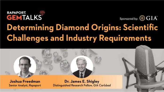 Science cannot trace original source of diamonds-GIA