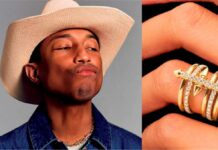 American rapper Pharrell Williams launched his first jewellery collection with Tiffany