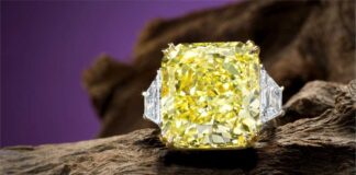 Bonhams Hong Kong sale feature 26-carat yellow diamond star estimated at HKD 10-5 million