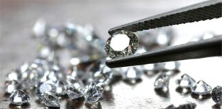 Polished diamond prices slowed down in April-1