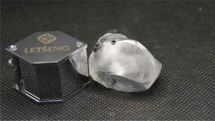Gem Diamonds found 145 carat rough diamond Gem Diamonds found 145 carat rough diamond