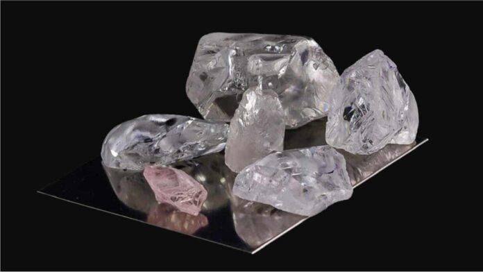 Special diamonds from 5 mines sold for 21-6 million dollar Special diamonds from 5 mines sold for 21-6 million dollar