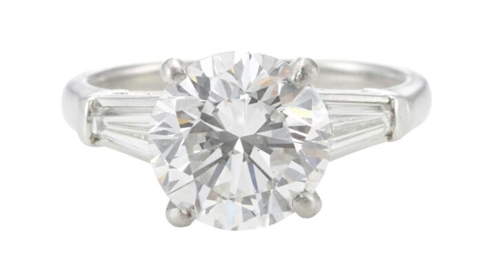 diamond ring sells for over 100k dollars at bonhams auction diamond ring sells for over 100k dollars at bonhams auction