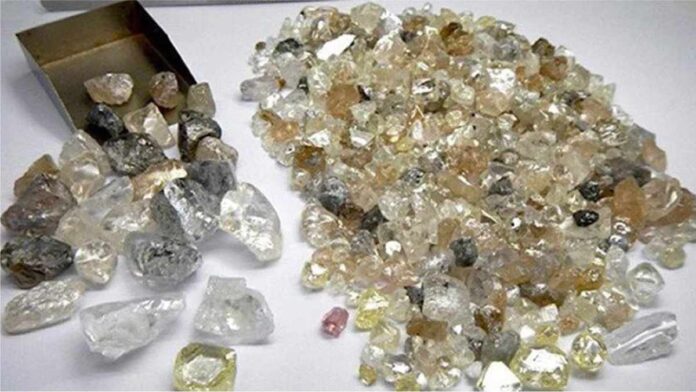 Angolan mines produced a record 12 million carats of rough this year Angolan mines produced a record 12 million carats of rough this year