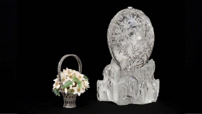 Crystal Fabergé Egg Could Break Auction Record at Christie’s with $27 Million Estimate