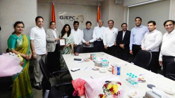 Surat Municipal Commissioner and Mayor Visit GJEPC Headquarters in Mumbai