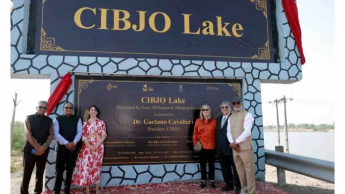 A Gift of Water in Gujarat - ‘Lake CIBJO’ Inaugurated A Gift of Water in Gujarat - ‘Lake CIBJO’ Inaugurated