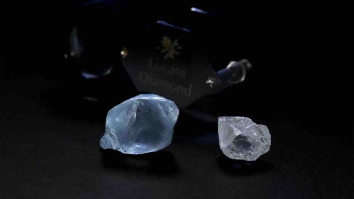 Rare 37-Carat Blue Diamond Discovered in Botswana Mine Rare 37-Carat Blue Diamond Discovered in Botswana Mine