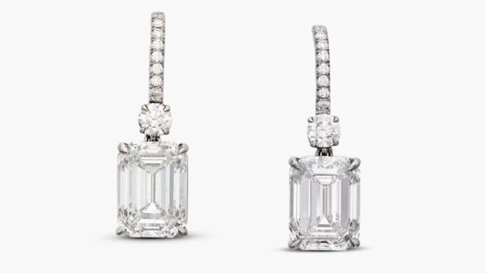 Sotheby’s Geneva Auction - Pair of 5-Carat Diamond Earrings to Be the Main Attraction