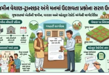 જમીન વેચાણ-ટ્રાન્સફર અંગે મનમાં ઉદભવતા પ્રશ્નોના સરળ ઉત્તર Simple answers to questions that arise in the mind regarding land sale-transfer