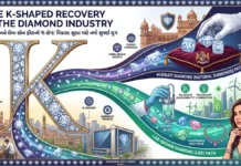 વૈશ્વિક હીરા ઉદ્યોગમાં ‘K-શેપ્ડ રિકવરી’ K-Shaped Recovery in the Global Diamond Industry-1