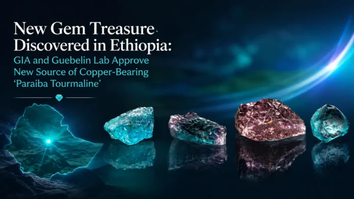 New Gem Treasure Discovered in Ethiopia- GIA and Guebelin Lab Approve New Source of Copper New Gem Treasure Discovered in Ethiopia- GIA and Guebelin Lab Approve New Source of Copper