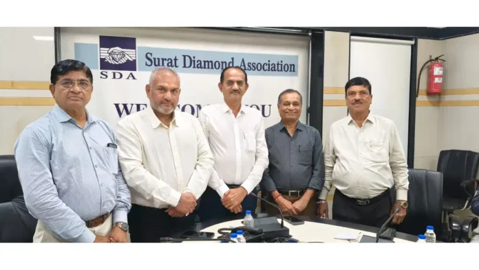 Appointment of new office bearers for the Surat Diamond Association Appointment of new office bearers for the Surat Diamond Association
