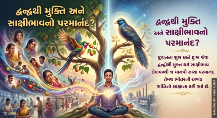 Liberation from duality and supreme bliss of witness-state