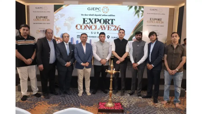 Successful organization of Export Conclave by GJEPC in Surat Successful organization of Export Conclave by GJEPC in Surat