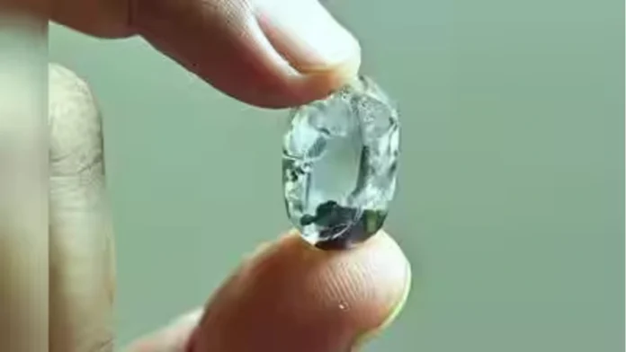 A magnificent 27 29 carat diamond